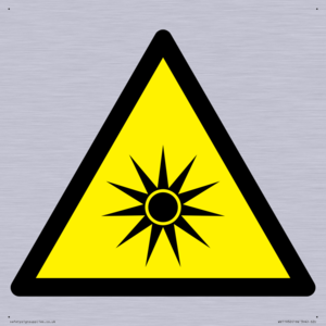WV11932: W027 Warning: Optical radiation