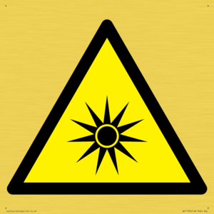 WV11932: W027 Warning: Optical radiation