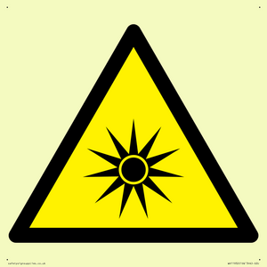 WV11932: W027 Warning: Optical radiation