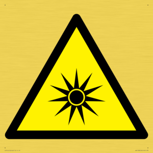 WV11932: W027 Warning: Optical radiation