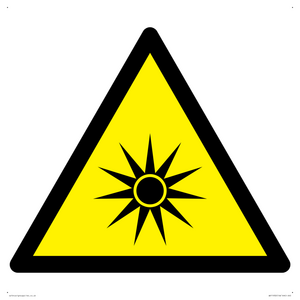 WV11932: W027 Warning: Optical radiation