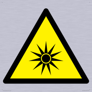 WV11932: W027 Warning: Optical radiation