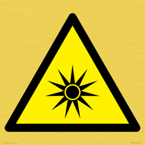 WV11932: W027 Warning: Optical radiation