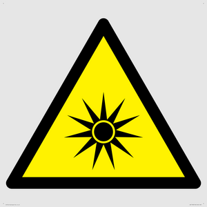 WV11932: W027 Warning: Optical radiation