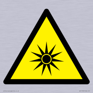 WV11932: W027 Warning: Optical radiation