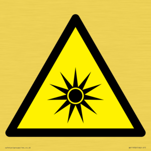 WV11932: W027 Warning: Optical radiation