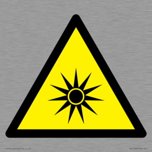 WV11932: W027 Warning: Optical radiation