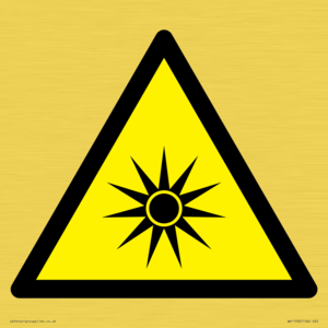 WV11932: W027 Warning: Optical radiation