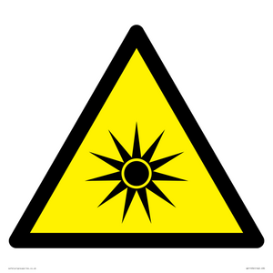 WV11932: W027 Warning: Optical radiation
