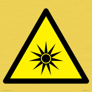 WV11932: W027 Warning: Optical radiation