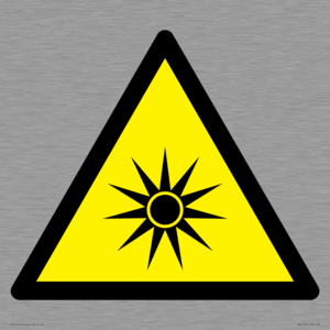 WV11932: W027 Warning: Optical radiation
