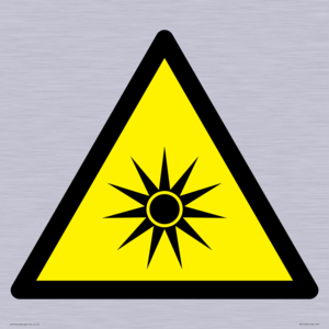 WV11932: W027 Warning: Optical radiation