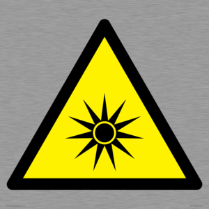 WV11932: W027 Warning: Optical radiation