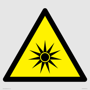 WV11932: W027 Warning: Optical radiation