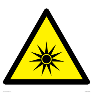 WV11932: W027 Warning: Optical radiation