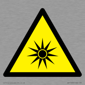 WV11932: W027 Warning: Optical radiation
