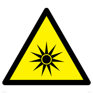 WV11932: W027 Warning: Optical radiation