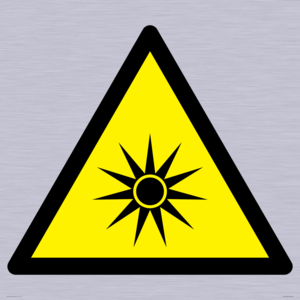 WV11932: W027 Warning: Optical radiation