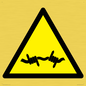 WV11940: W033 Warning: Barbed wire