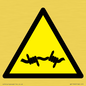 WV11940: W033 Warning: Barbed wire