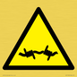 WV11940: W033 Warning: Barbed wire