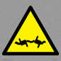 WV11940: W033 Warning: Barbed wire