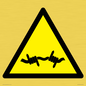 WV11940: W033 Warning: Barbed wire