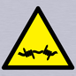 WV11940: W033 Warning: Barbed wire