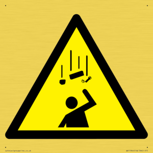 WV11944: W035 Warning: Falling objects