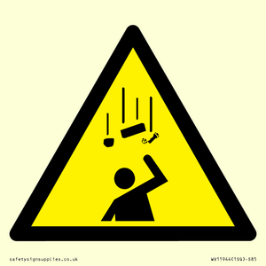 WV11944: W035 Warning: Falling objects