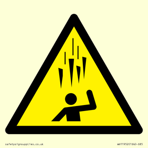 WV11952: W039 Warning: Falling ice