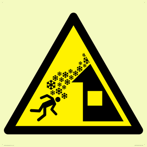 WV11954: W040 Warning: Roof avalanche