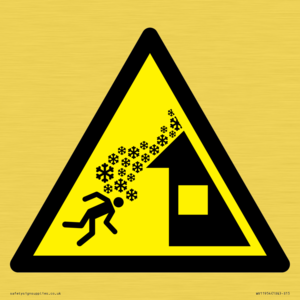 WV11954: W040 Warning: Roof avalanche
