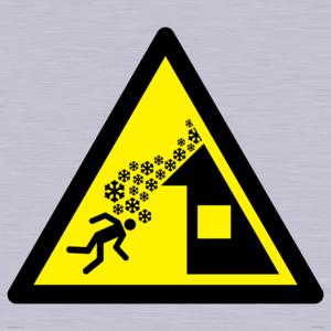 WV11954: W040 Warning: Roof avalanche
