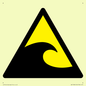 WV11984: W056 Warning: Tsunami hazard zone