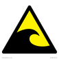 WV11984: W056 Warning: Tsunami hazard zone
