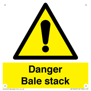 WV12043: Danger Bale stack