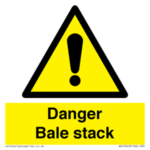 WV12043: Danger Bale stack