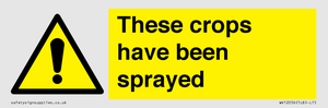 WV12056: These crops have been sprayed