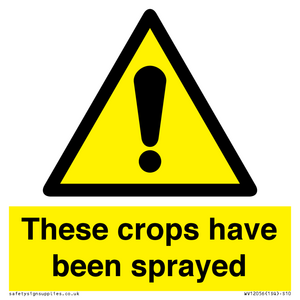 WV12056: These crops have been sprayed