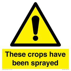 WV12056: These crops have been sprayed