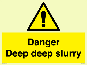 WV12064: Danger Deep deep slurry