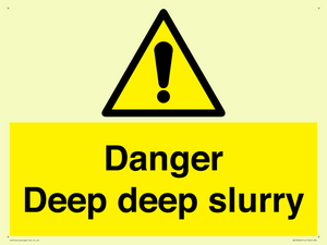 WV12064: Danger Deep deep slurry