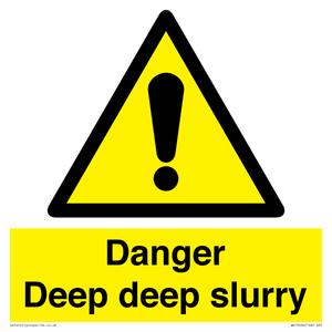 WV12064: Danger Deep deep slurry