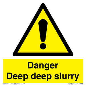 WV12064: Danger Deep deep slurry