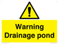 WV12066: Warning Drainage pond