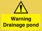 WV12066: Warning Drainage pond