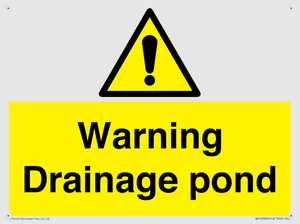 WV12066: Warning Drainage pond