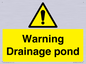 WV12066: Warning Drainage pond
