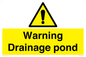 WV12066: Warning Drainage pond